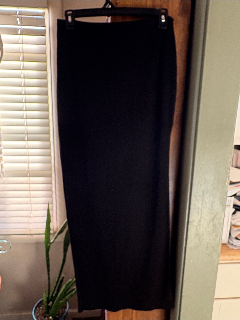 Fashion Nova Black Maxi Skirt - Sleek Straight Silhouette